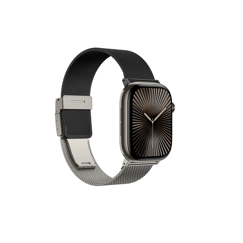 Amazingthing Omni StyleFlip Apple Watch 46mm Metal Hasır Kordon - 9 Amazingthing Omni StyleFlip Apple Watch 46mm Metal Hasır Kordon - 9